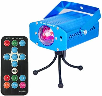 Party lights DJ Lights, ZoiyTop 7 colors rotating disco sound activated Stage Led Strobe Lights for Home Birthday Disco Party Lights Wedding Easter Christmas Celebration light (with Remote Control)