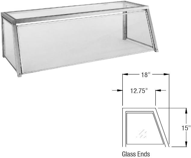 Randell 60" Glass Unit Countertop Protector And Furniture