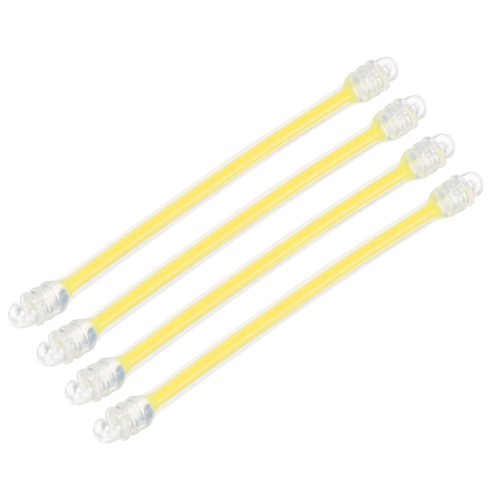 M METERXITY 4 Pack Tennis Dampener - Shock Absorber, Silicone Racquet String Damping, Apply to Tennis Racket (10cm, Yellow)