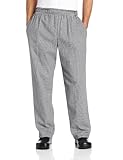 Dickies Men's The Traditional Baggy Houndstooth Chef Pant, Houndstooth, Medium