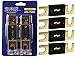 Absolute USA ANL200-4 4 Pack ANL 200 Amp Gold Plated Fuse