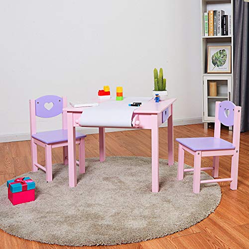 costway kids table and chairs