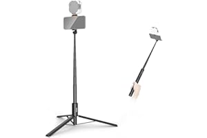 NEEWER Entry Level Version 16-71" Selfie Stick Tripod Compatible with iPhone Android, Portable Cell Phone Travel Stand Camera