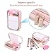 DAJIABUY Makeup Brushes Premium Makeup Brush Set Synthetic Kabuki Foundation Face Powder Blush Eyeshadow Brushes Makeup Brush Kit with Blender Sponge and Brush Cleaner (10+2pcs,Rose Golden)