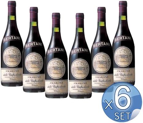 Amazon Co Jp ベルターニ アマローネ デッラ ヴァルポリチェッラ クラッシコ750ml 6本セット 食品 飲料 お酒