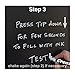 Creazive White Liquid Chalk Markers 6mm Reversible Fine/Chisel Tip - 4 Pack for Bistro Menu Board Mirror Whiteboard Glass Window Markers - Erasable Chalk Ink Pens For Kids & Artist