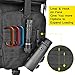 CVLIFE Outdoor Tactical Backpack Military Rucksacks for Camping Hiking Medium Packs 40L(Black)