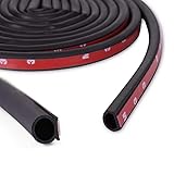 25Ft D-Shape Rubber Weather Stripping