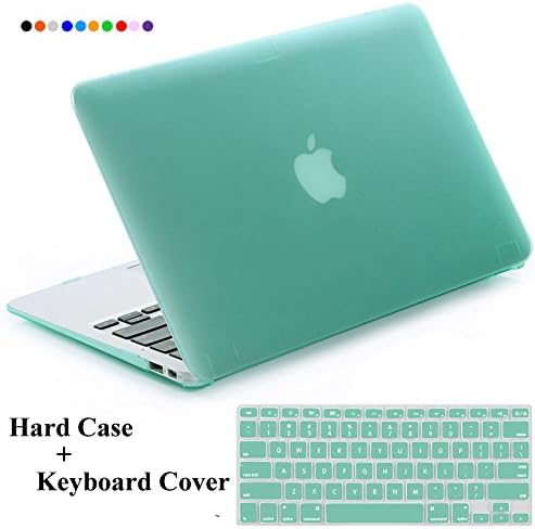 2 in 1 MacBook Pro 15 Inch 15" A1398 with Retina Rubberized Hard Case Cover and Keyboard Cover (Latest Version/No DVD Drive/Release June 2012) - Green
