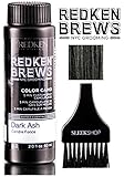 Redken Brews COLOR CAMO 5 Minute Custom Gray Camoflauge Hair Color (with Sleek Tint Brush) (Dark Ash)