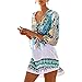 Fasker Womens Bathing Suit Swimwear Beach Cover up Bikini Coverups Swimsuit Shirt Dress