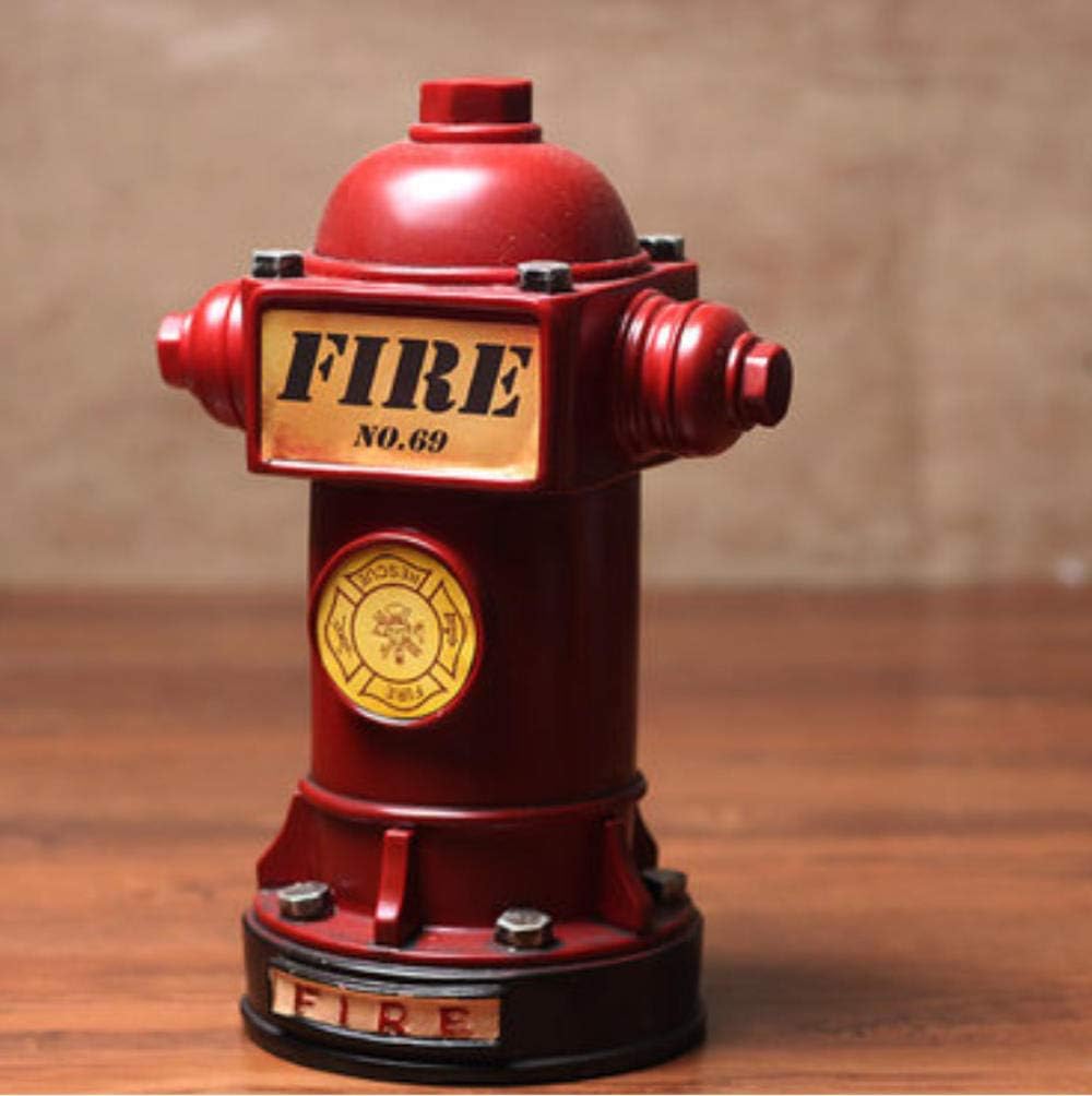 LJXLXY American British industrial wind retro fire hydrant home creative props bar decorations display ornaments