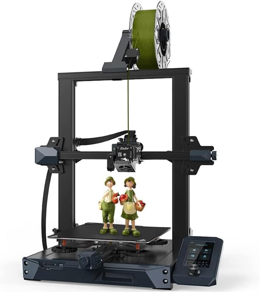 Official Creality Ender 3 V2 Neo 3D Printer with CR Touch Auto-Leveling Kit, Full-Metal Extruder, PC Spring Steel Platform, 95% Pre-Installed 3D Printers for Beginner, 220ร220ร250mm