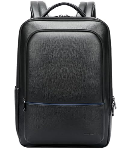 Amazon.com: Calvin Klein Men's Leather Backpack, Black, One Size : Clothing, Shoes & Jewelry