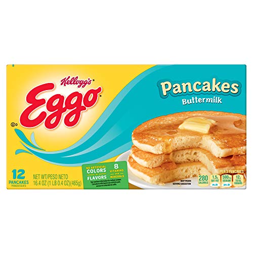 KELLOGG'S EGGO Eggo Buttermilk Pancakes Box, 16.39 oz (frozen) - Thumbnail 3