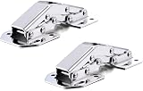 Qrity 2 Pack Concealed Cupboard Door Hinges 28mm Cup 90 Degree Soft Close view 3