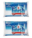 Finish Dishwasher Water Softener Salt For Bosch Dishwasher 2-Pack 8.8 Lbs