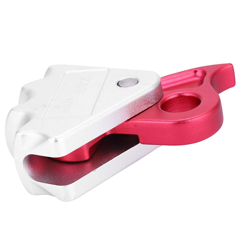 Leyeet Climbing Descender,15KN SelfBraking Stop Climbing Rope Grab Stopper Peak Auto Lock Gear