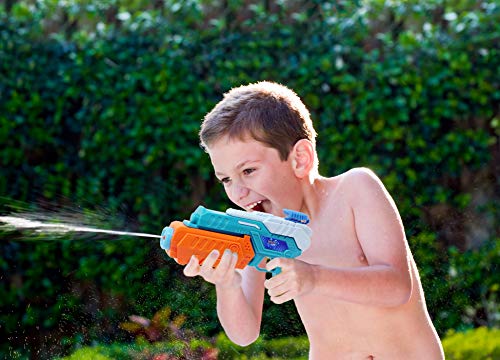 Mini Water Gun for Kids & Toddlers – New, Leak Proof, Super Water Blaster Toy | Indoor & Outdoor Shooter for Children (Girls & Boys) | w/ eBook