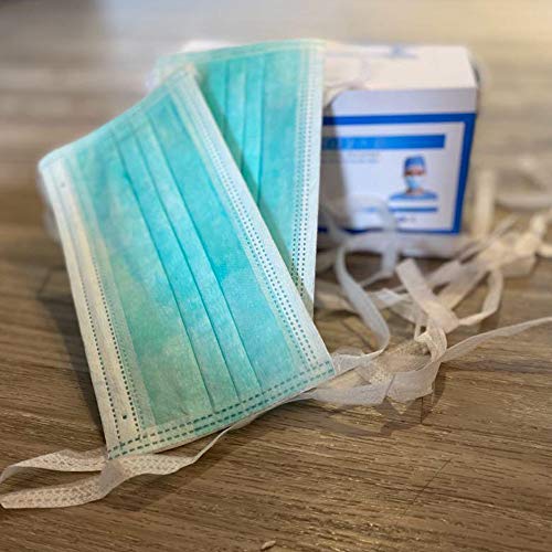 Sanitary Surgical Masks - Disposable Medical Mask - Against Pollen (Assorted Colors) (50 PCS) - Thumbnail 4