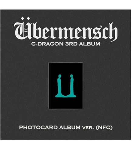 Amazon.com: BIGBANG G-Dragon Übermensch Ubermensch 3rd Album with