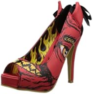 iron fist peep toe heels