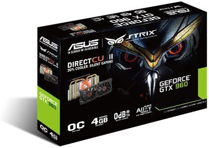 Amazon Asustek Strixシリーズ Nvidia Geforce Gtx960搭載ビデオカード オーバークロック メモリ4gb Strix Gtx960 Dc2oc 4gd5 Asustek グラフィックボード 通販