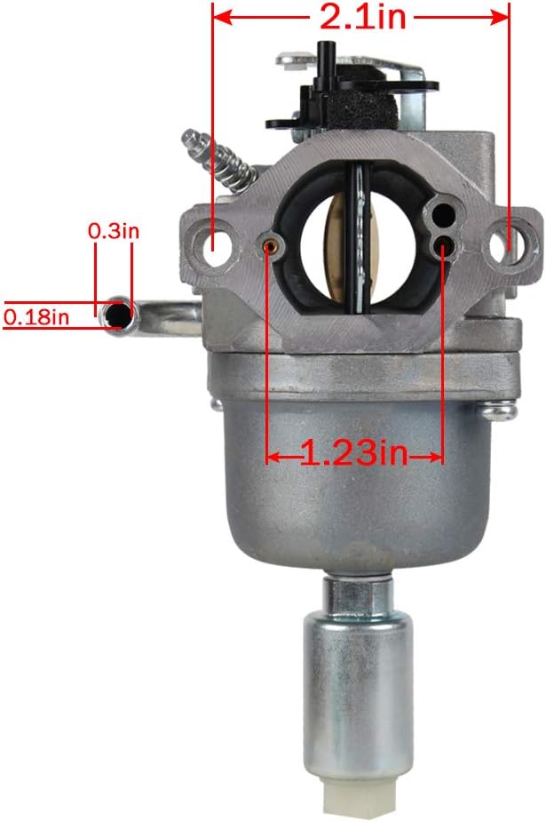 Carbhub 594593 Carburetor for Briggs & Stratton 594593 591731 796109 796078 590400 31H777 Carb 14.5-21HP with 797008 677014 697634 697153 Air filter 491055S 72347GS Spark plug - 594593 Carburetor: Automotive