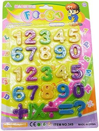 1 Set Baby Numbers Digital Magnetic Kids Learning Puzzles Toys Gifts