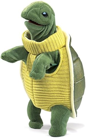 Folkmanis Turtleneck Turtle Hand Puppet 