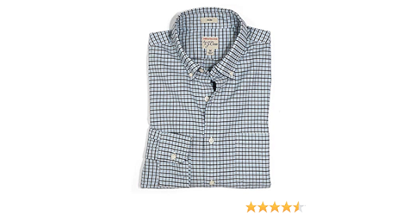 Slim Plaid Pima-Cotton Oxford Shirt 