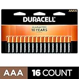 Duracell - CopperTop AAA Alkaline Batteries - long lasting, all-purpose Triple A battery for household and business - 16 Count