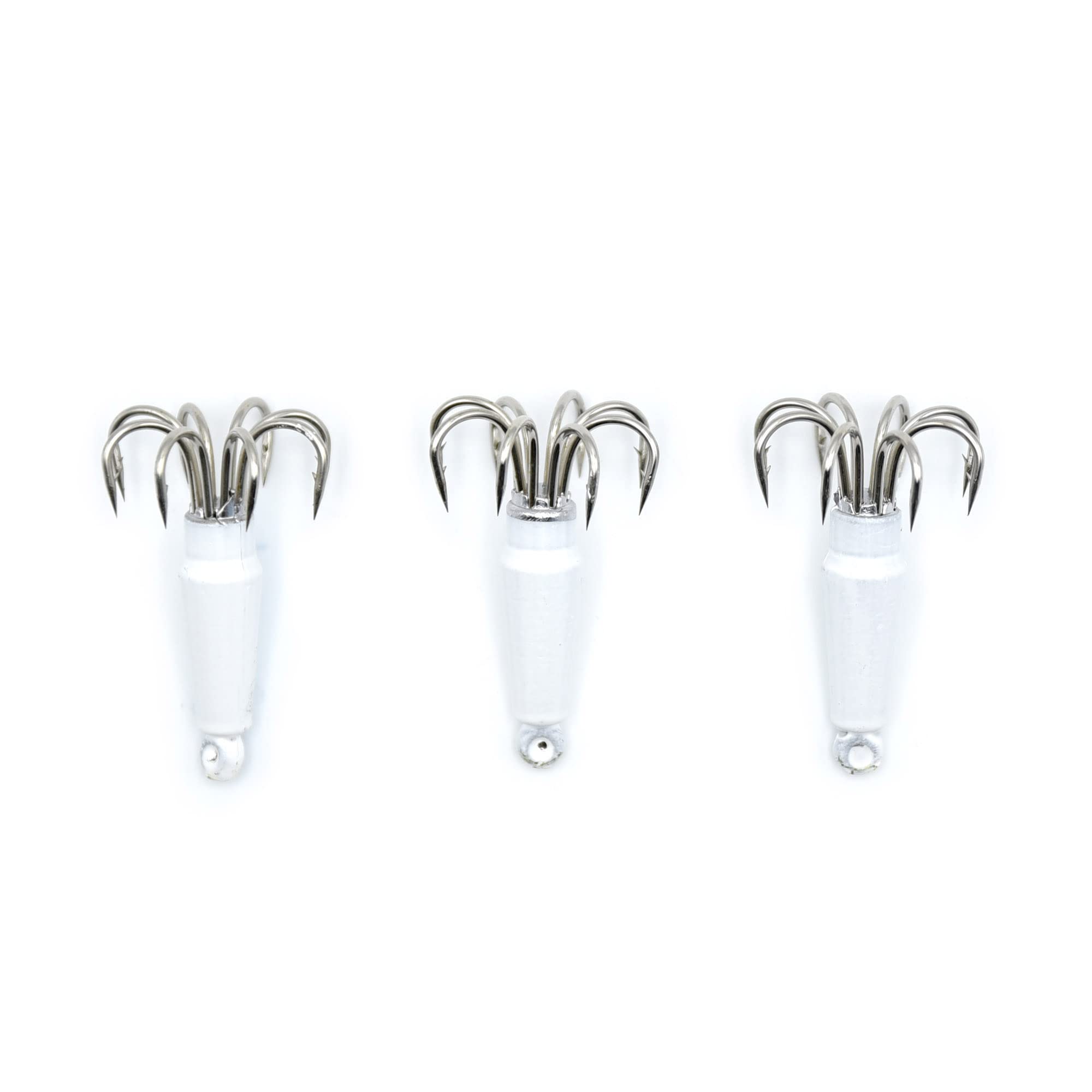 Set 3 Pieces polprara White for Sea Fishing Octopus (gr. 50-75-100-125-150-200)