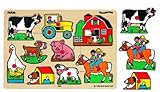Small World Toys Ryan's Room Wooden Puzzle - Classic Farm