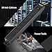 BESTTEN 1U PDU with 8 Outlets and 9FT Cord, Heavy Duty Metal Power Strip with Surge Protector (900 Joules), 15A/125V/1875W, 19-inch Server Rack Mount Power Distribution Unit, ETL Listed Black