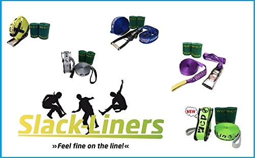 Amazon スラックライン ジャンプライン15m ツリーウェア付 Wcp Slackline スポーツ アウトドア