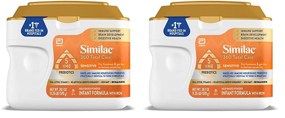 Similac 360 Total Care Sensitive* Infant Formula with HMO