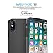 [Upgraded] Maxboost mSnap Case Designed for Apple iPhone Xs/iPhone X [Black] Extreme Smooth Surface [Scratch Resistant] Matte Coating for Apple iPhone Xs & iPhone X