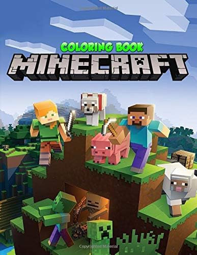 Minecraft Coloring Book: Awesome Illustrations for Kids