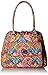 Vera Bradley Women's Cotton Turnlock Satchel Purse, Paisley in Paradise, One Size