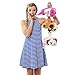 DG Kids 3 Pack Baby Stuffies Soft Plush Stuffed Animal Toys with Storage Pockets Cat Pig Dragon