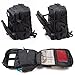 Tactical Sling Bag Pack Military Rover Shoulder Sling Backpack Molle Assault Range Bag Everyday Carry Diaper Bag Day Pack (Dark Black)