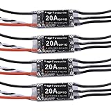 Crazepony 4pcs Littlebee 20A Mini ESC Oneshot125 Electronic Speed Controller 2-4S Brushless for FPV Multicopter Quadcopter