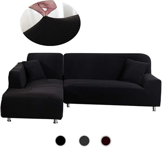 Amazon Com Mingfuxin L Shaped Sofa Cover Stretch Furniture