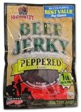 Hi-Country Beef Jerky, Peppered, 16-Ounce Value Pack