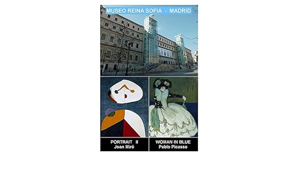 IMÁN PARA NEVERA - MUSEO - REINA SOFIA MADRID & MIRO & PICASSO 9cm ...
