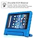 Fintie Shock Proof Case for Amazon Fire (Previous 5th Generation, 2015 7 inch) - Kiddie Series Light Weight Convertible Handle Stand Kids Friendly Cover (NOT Fit All-New Fire 7 2017), Blue