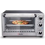 Toaster Oven 4 Slice, Multi-function Stainless