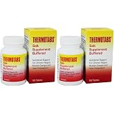 THERMOTABS Salt Supplement Buffered Tablets 100 Tablets (Pack of 2)