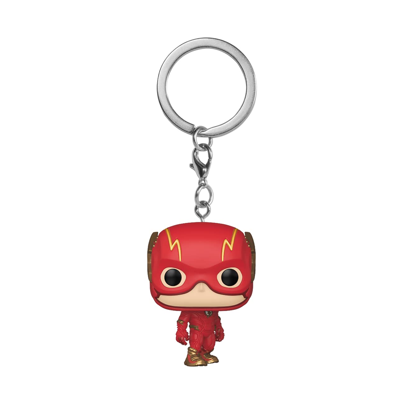 Funko POP! Keychain: DC - the Flash - DC Comics Novelty Keyring - Collectable Mini Figure - Stocking Filler - Gift Idea - Official Merchandise - Comic Books Fans - Backpack Decor